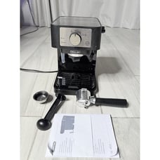 De'Longhi EC260BK Stilosa 15 Bar Pump Espresso Machine - Stainless Steel
