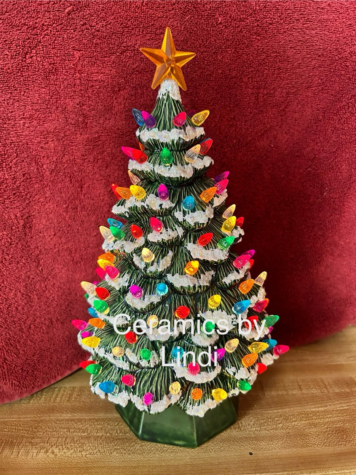 Ceramics by Lindi: Rick DeVries ceramic Christmas tree