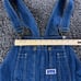 Big Smith Denim Overalls Men 38x30 Carpenter Jeans Vintage 80s Made in Russia
