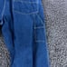 Big Smith Denim Overalls Men 38x30 Carpenter Jeans Vintage 80s Made in Russia