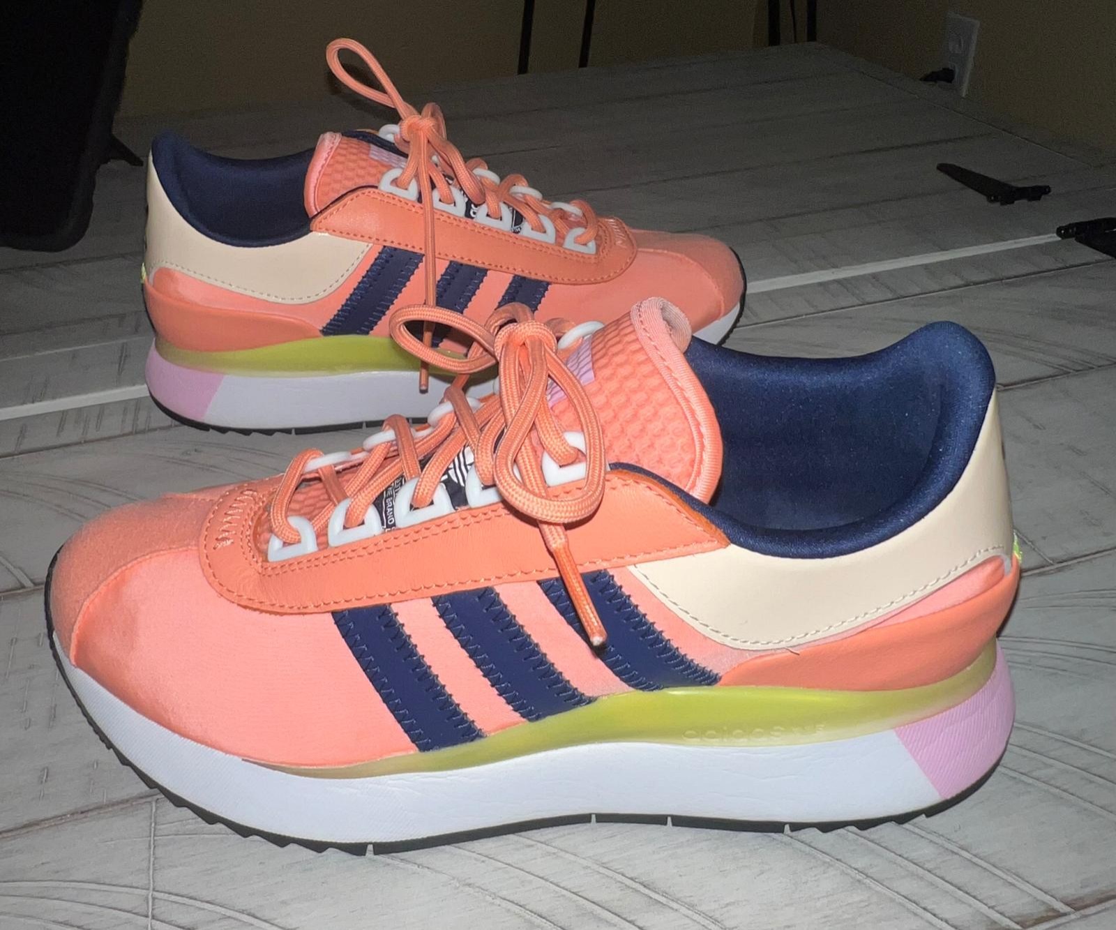 Nice Adidas Sl Andridge Womens Sneakers Shoes Casual - Orange Size 7.5