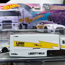HOT WHEELS 2023 TEAM TRANSPORT LB SILHOUETTE GT NISSAN 35GT-RR VER.2 Flip Hauler