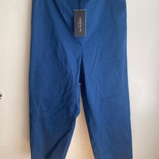 Lafayette 148 New York Capri Pants Glaze Blue 24W