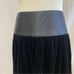 Dolce & Gabbana black velvet A Line Bubble Hem Mini Skirt Size Small/Medium