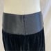 Dolce & Gabbana black velvet A Line Bubble Hem Mini Skirt Size Small/Medium