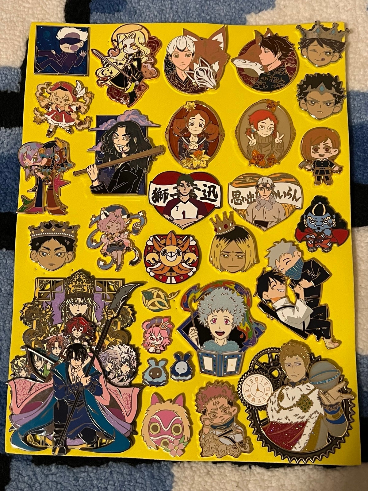 anime enamel pins