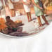 Arte de Cafe Virgilio Mendez Set of 4 Plates Dominican Republic (A2)