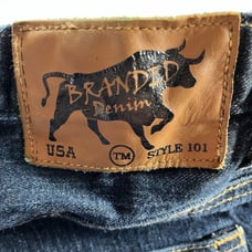 BRANDED denim Rodeo Men (30x36) style 101 straight leg country western pants