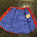 Vintage Libby Remco Red & Blue Plaid Peacoat, Handbag & Hanger for Barbie Dolls
