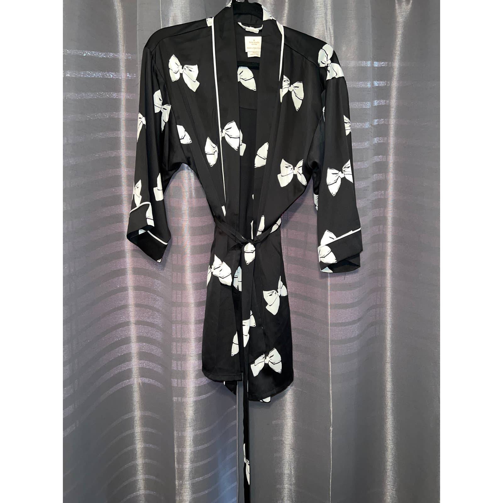 Kate Spade Bow Robe Size Medium