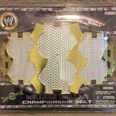 WWE Jakks Pacific Wrestling Ted Dibiase's Million Dollar Championship Belt