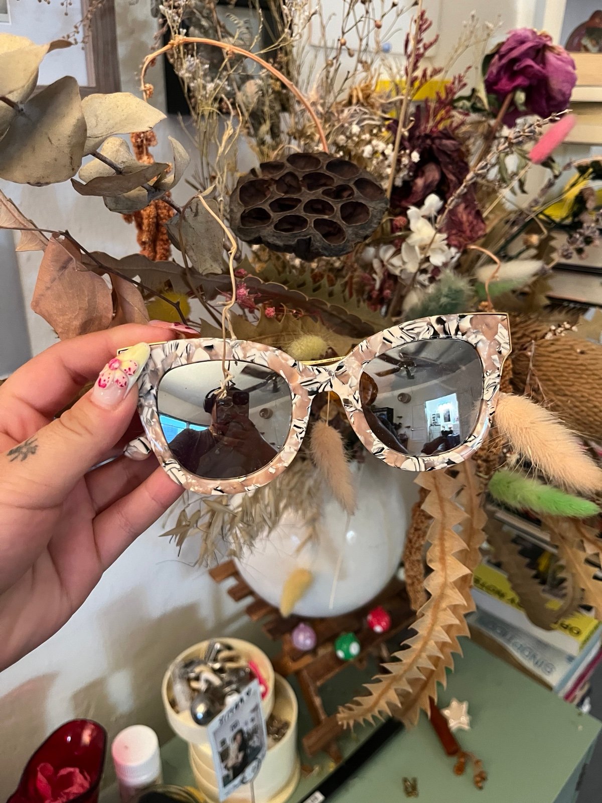GENTLE MONSTER ABSENTE TORTOISE SUNGLASSES