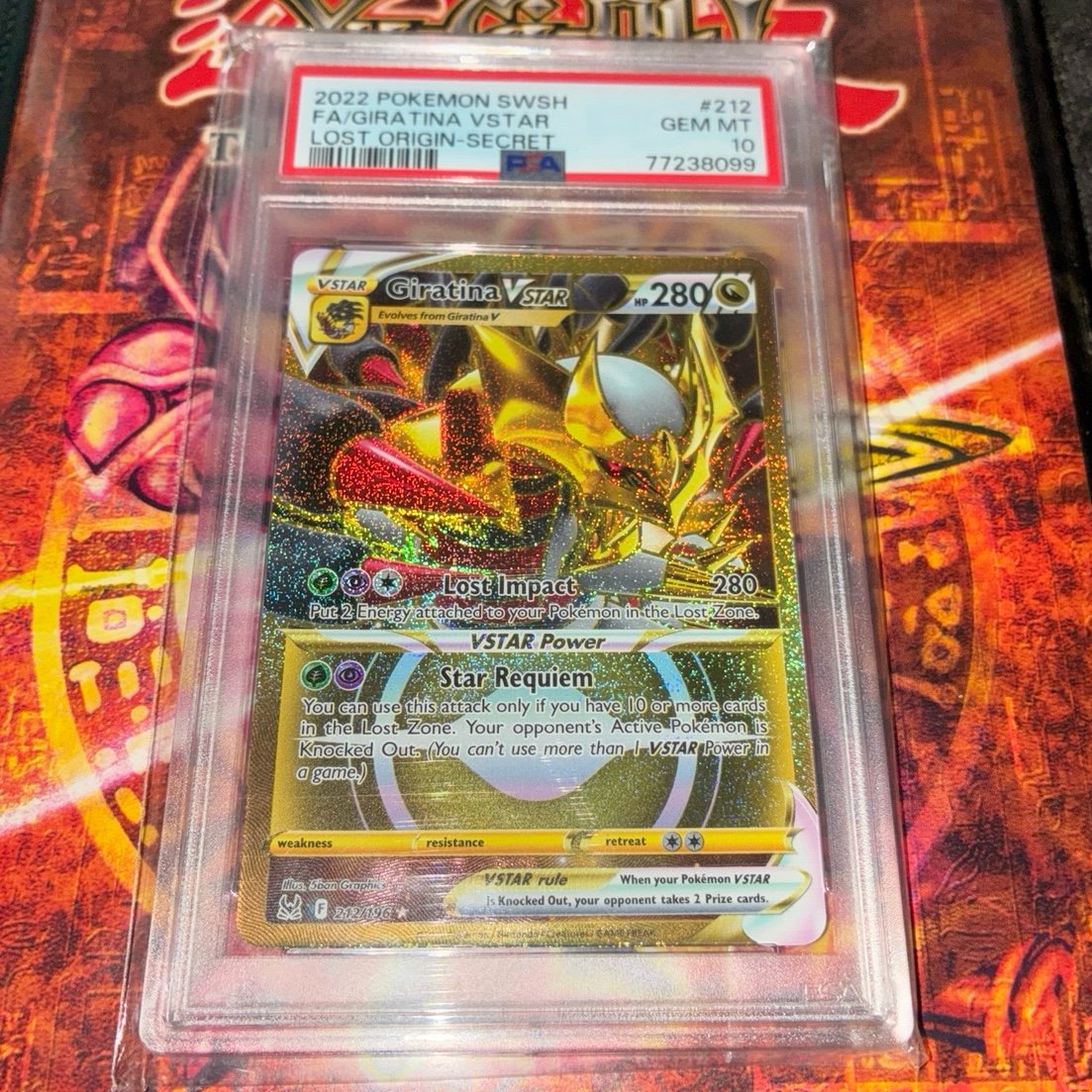 2022 Giratina Vstar Secret Rare - PSA 10! GEM MT