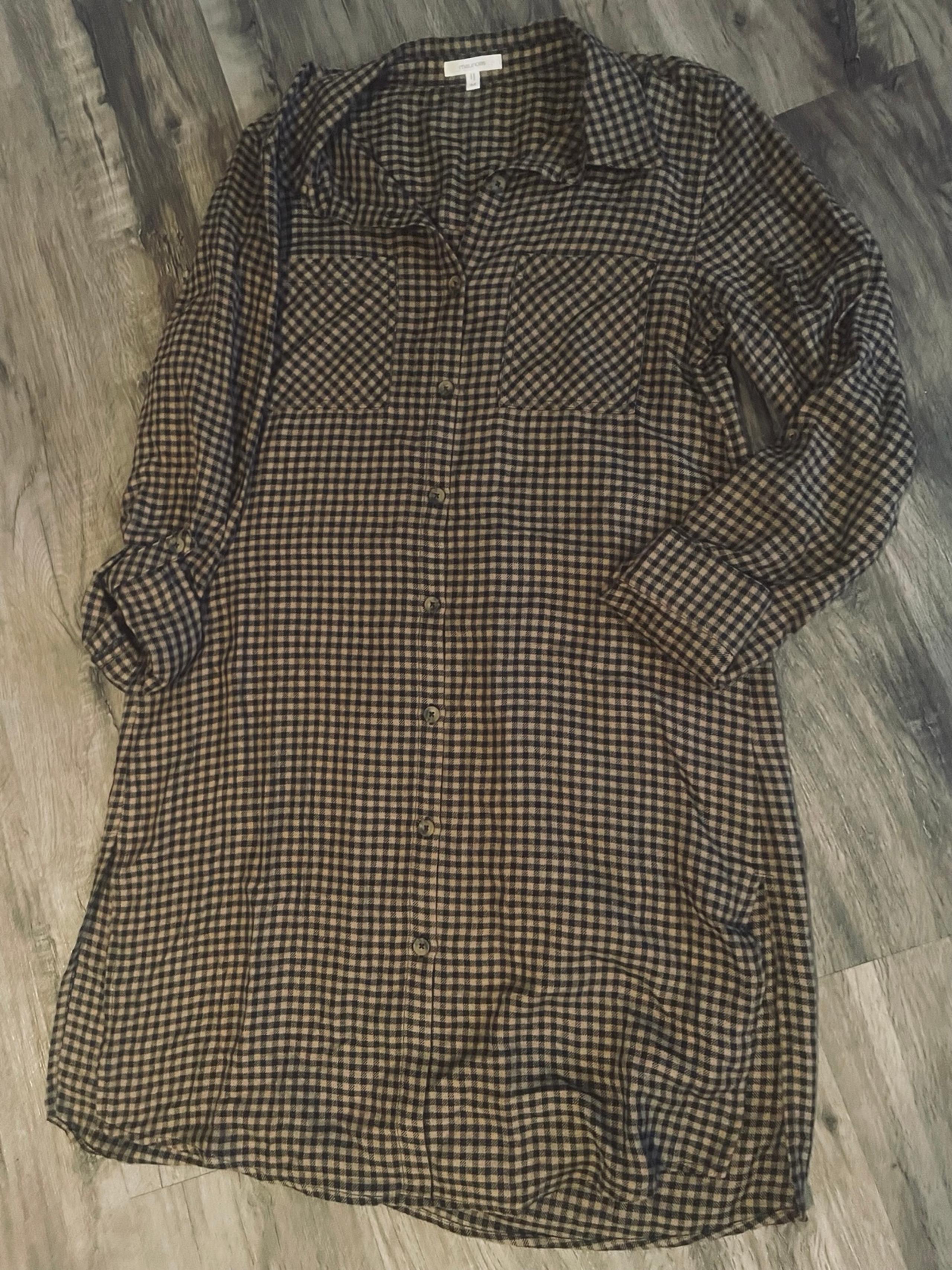 Women’s plaid dress