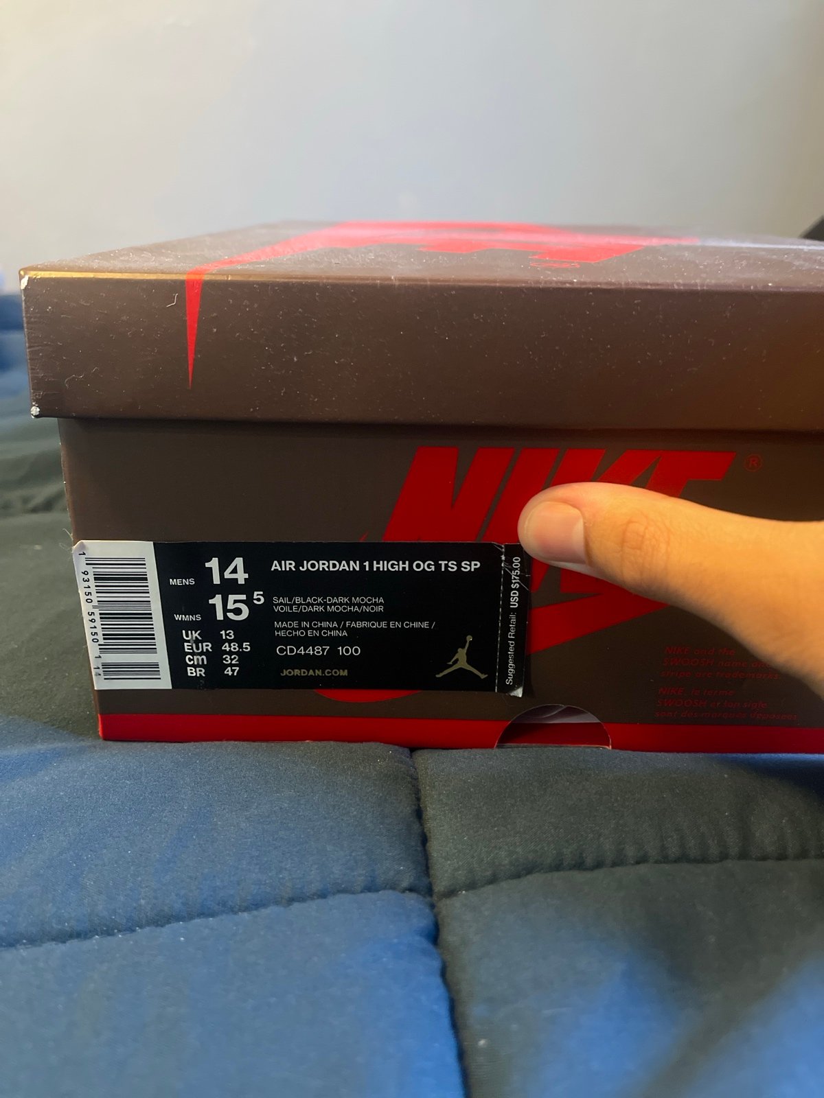 AIR JORDAN 1 high OG TS SP Travis Scott og high 1s