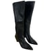 Vince Farida Boot Women's Black Knee High Leather Size 8.5 New Without Box