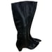 Vince Farida Boot Women's Black Knee High Leather Size 8.5 New Without Box
