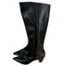 Vince Farida Boot Women's Black Knee High Leather Size 8.5 New Without Box