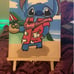 Disney Lilo & Stitch Acrylic Painting