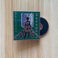 Vinyl Anime Pin Attack On Titan