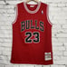 Michael Jordan Mitchell & Ness 1997-98 Chicago Bulls Jersey Size L Red HWC NBA