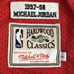 Michael Jordan Mitchell & Ness 1997-98 Chicago Bulls Jersey Size L Red HWC NBA