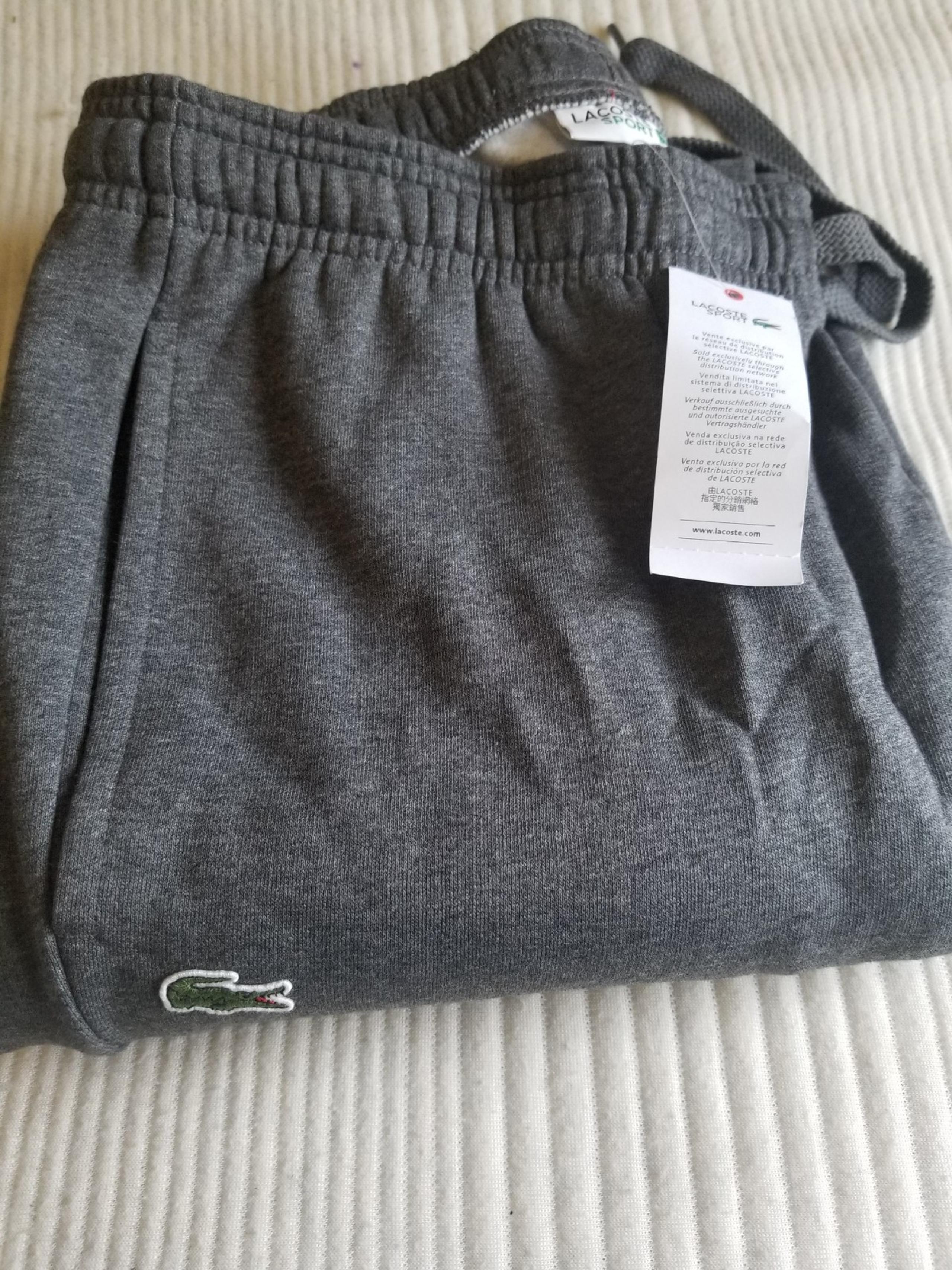 Lacoste Grey Sweatpants Jogger XL
