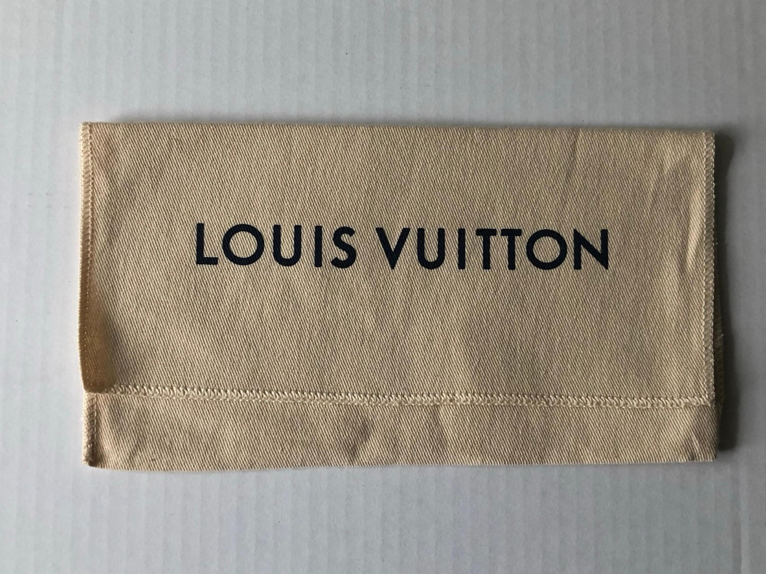 Louis Vuitton Long Wallet Dust Cover Bag 9x5
