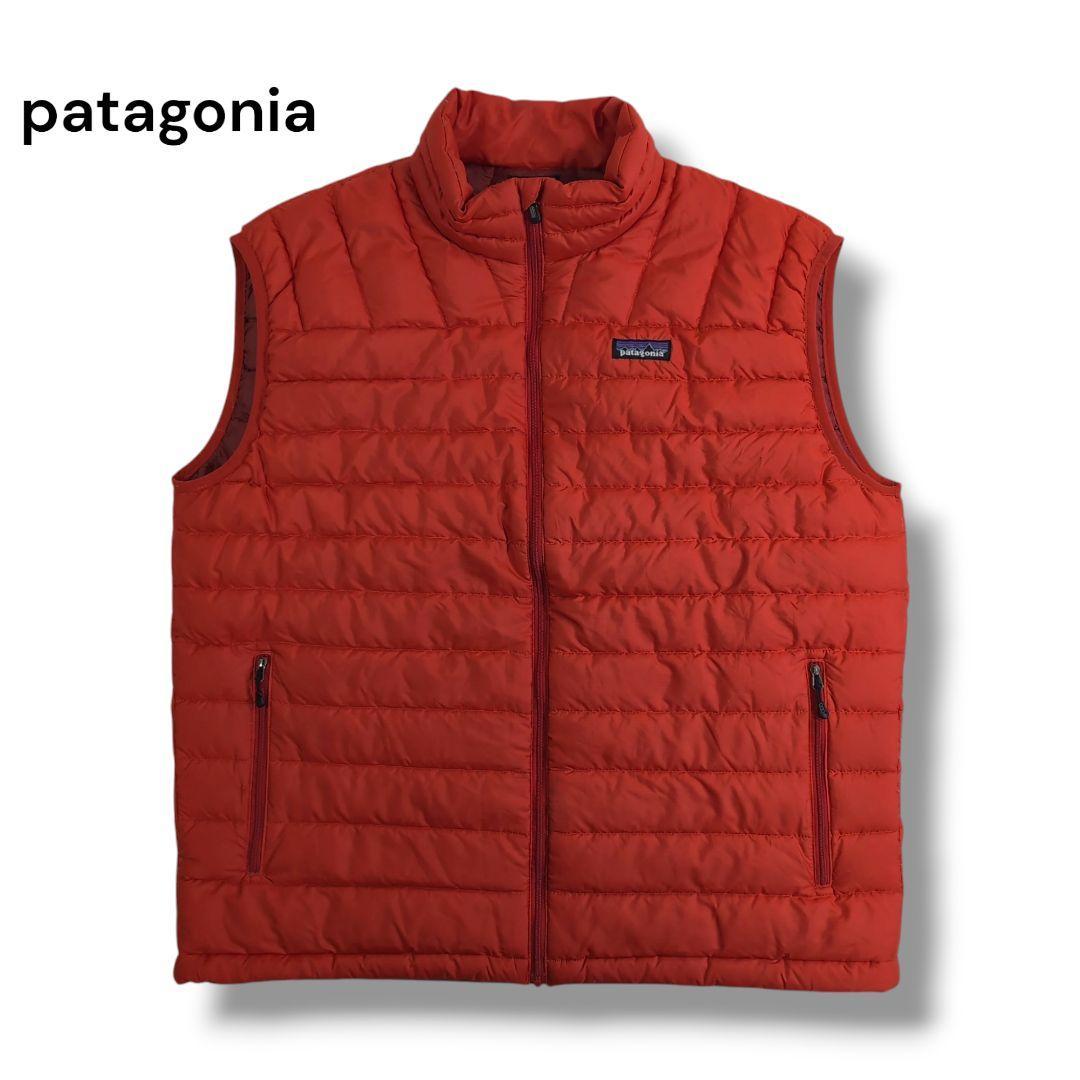 Patagonia Down Sweater Vest Red Vintage L 421