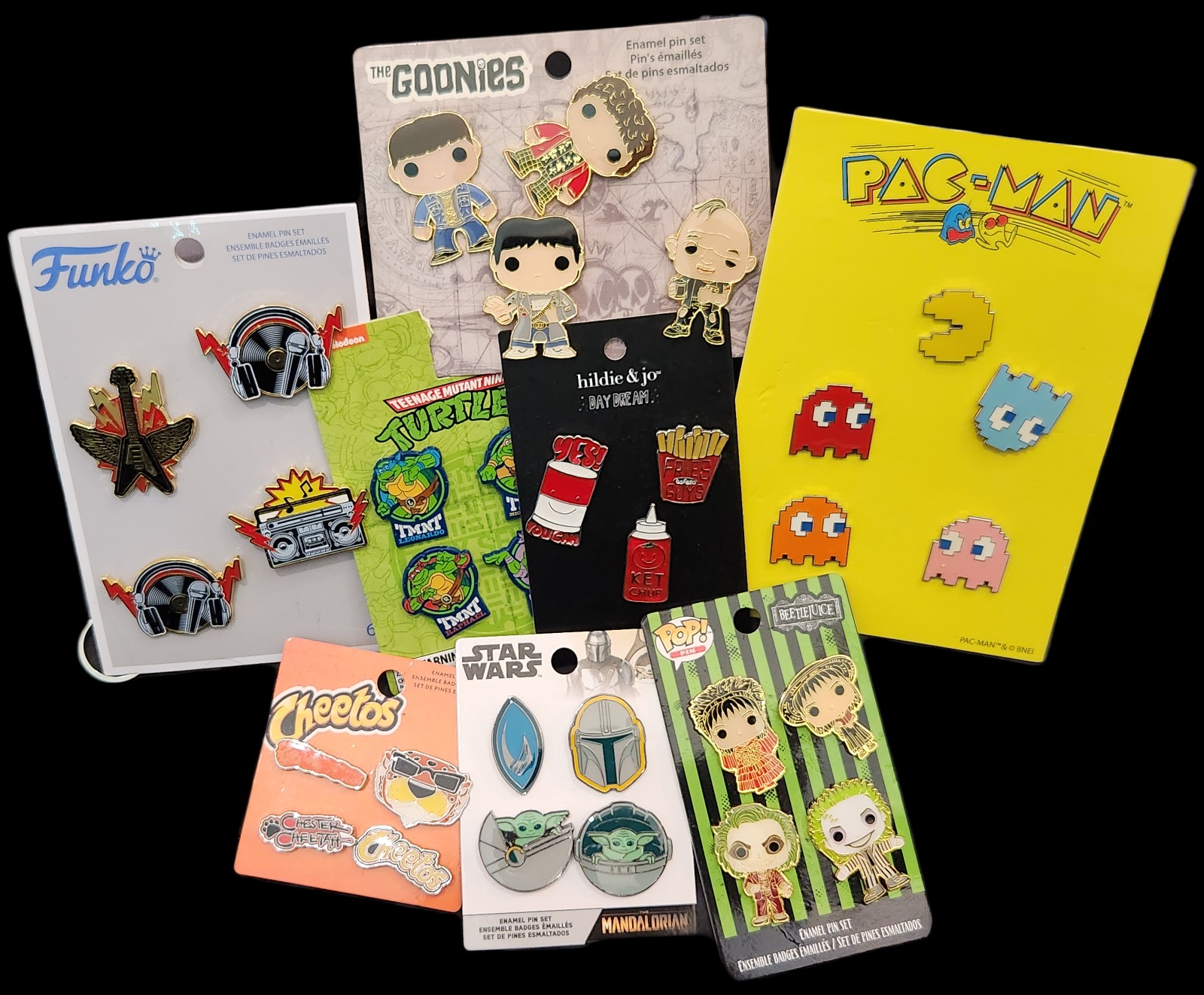 Lot of Pop Culture Enamel Pins