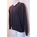 Paolo Mondo Mens Lg 100% Extra Fine Merino Virgin Wool V Neck Italy Sweater Sz L
