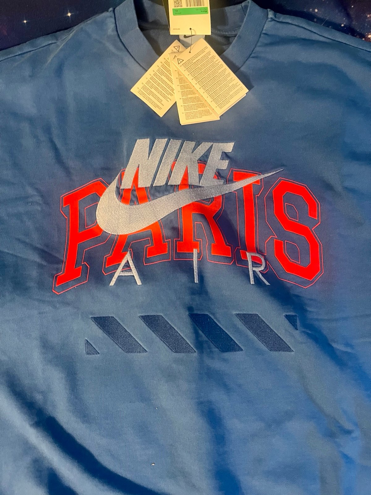 Nike “Paris” sweatshirt in Royal