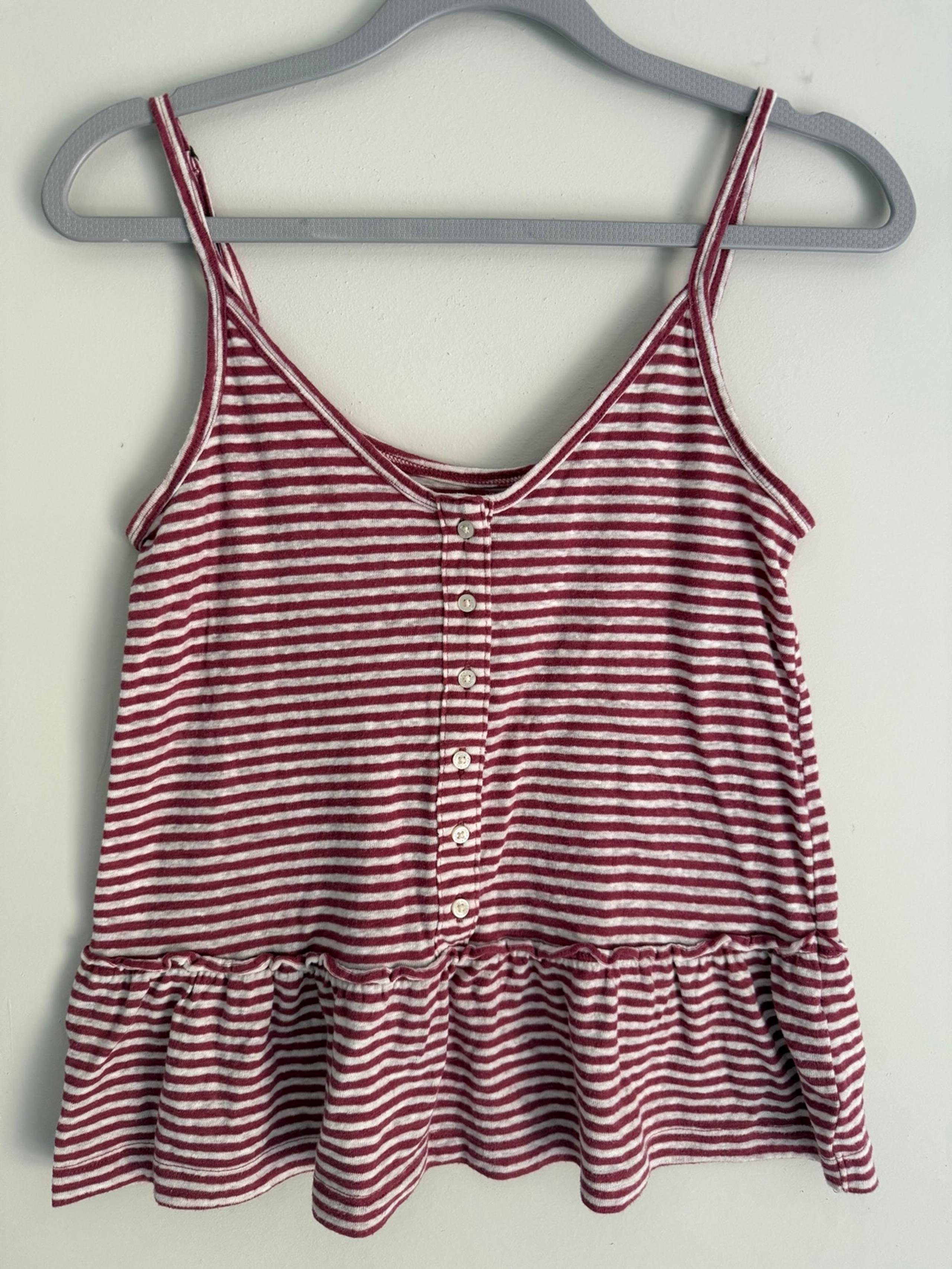 Abercrombie & Fitch Womens Striped Tank Top Size XS Cami