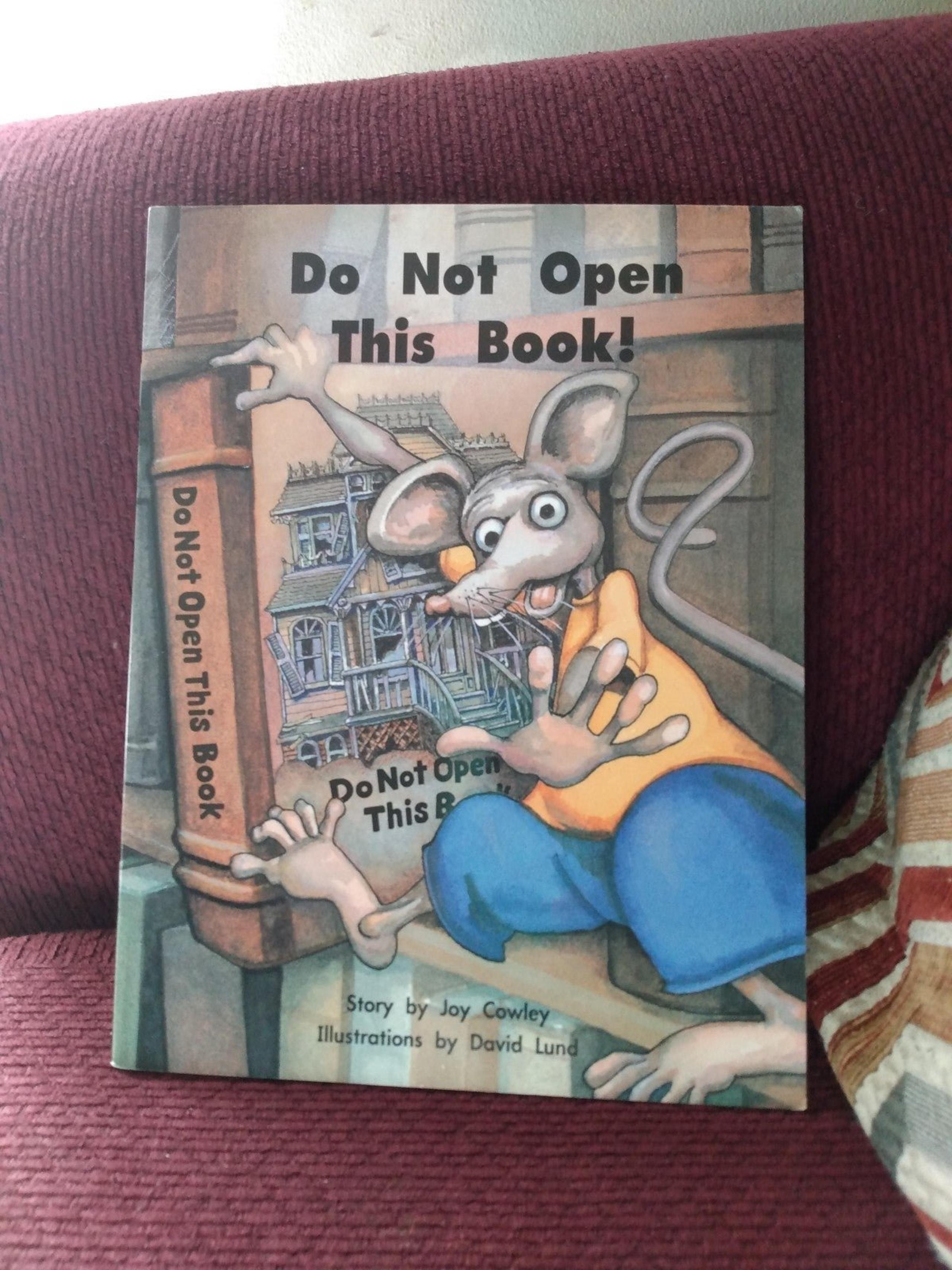Do not open this book by Joy Cowley
