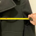 kenneth cole new york coat black size 8
