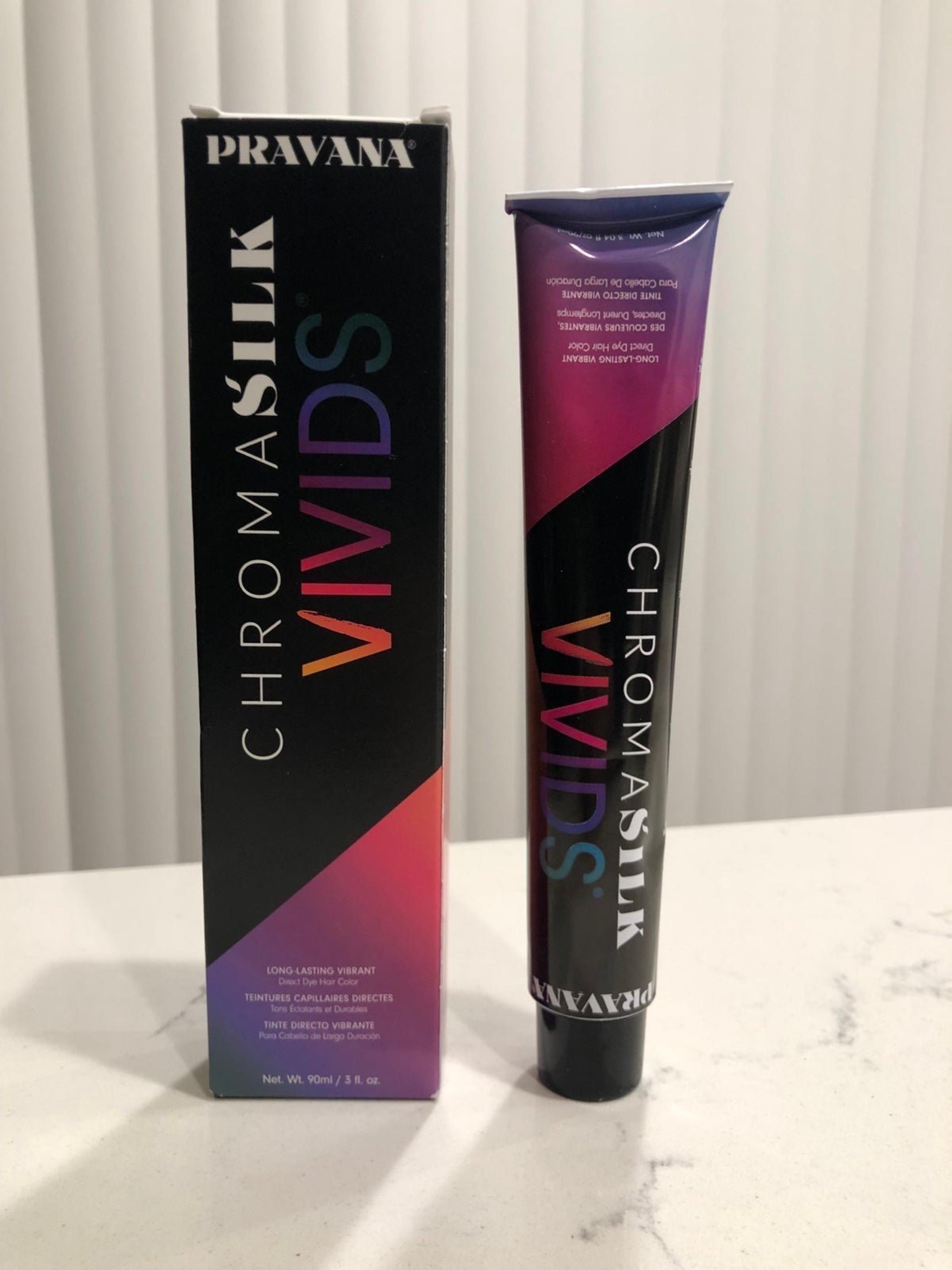 NWT Yellow Chromasilk Vivids Long-Lasting Vibrant Hair Dye Color