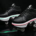 2-in-1 Retractable Roller Skates & Sneakers SZ 8.5 Unisex Wheels Outdoor Fun & F