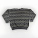 Vtg Jantzen Sport Sweater Men XL Striped Geometric Grandpa Crewneck Y2K 90s READ