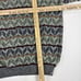 Vtg Jantzen Sport Sweater Men XL Striped Geometric Grandpa Crewneck Y2K 90s READ