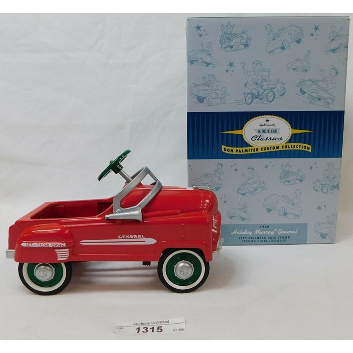 218/1315 Hallmark Kiddie Car Classic 1950 Holiday Murray General ~ 7 L x 3 W