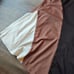 Amazing vintage 70s Style Brown Floor Length Dress w/Long Sheer Sleeves Size 14