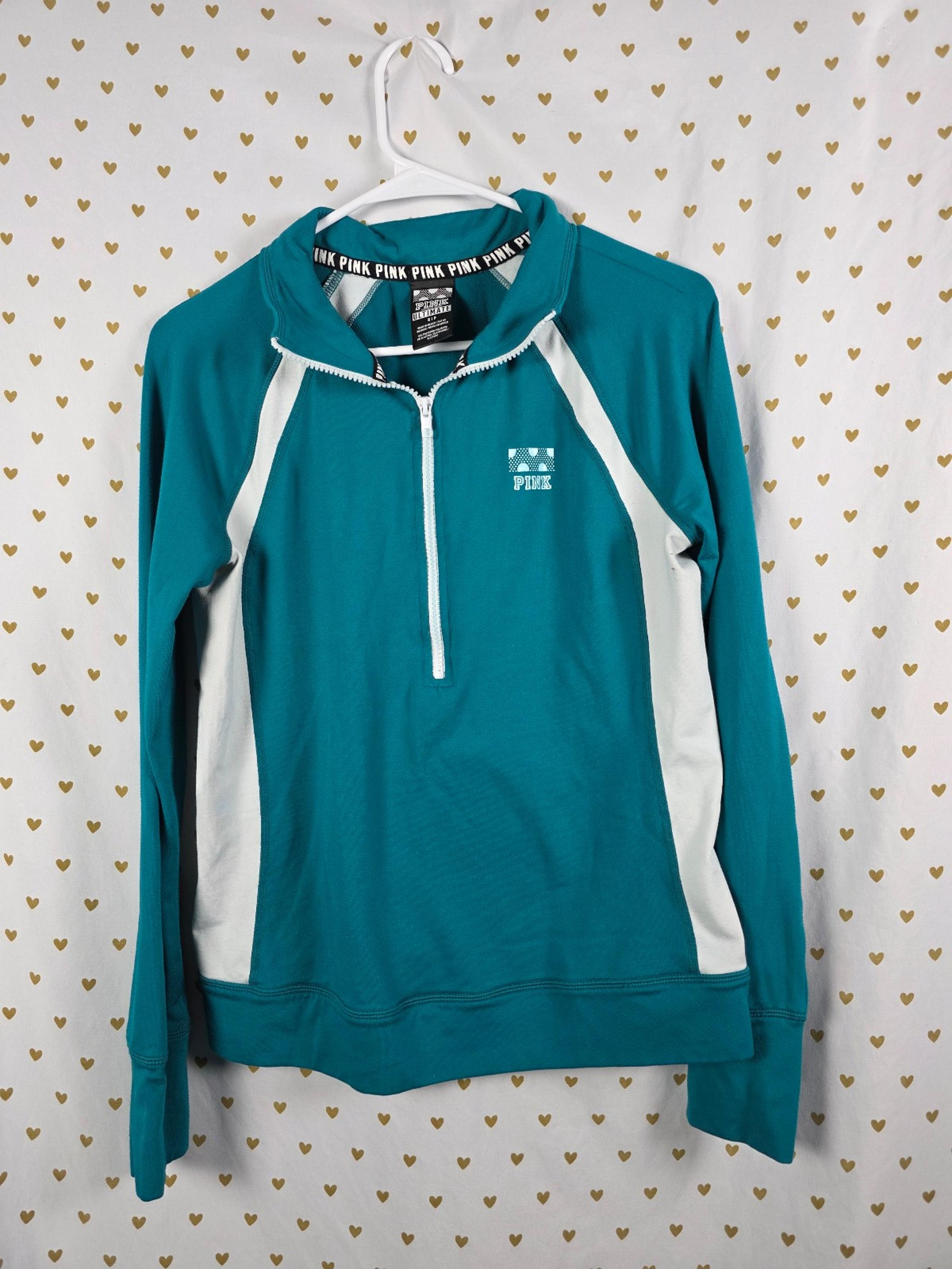 Pink Victorias secret ultimate track jacket small active