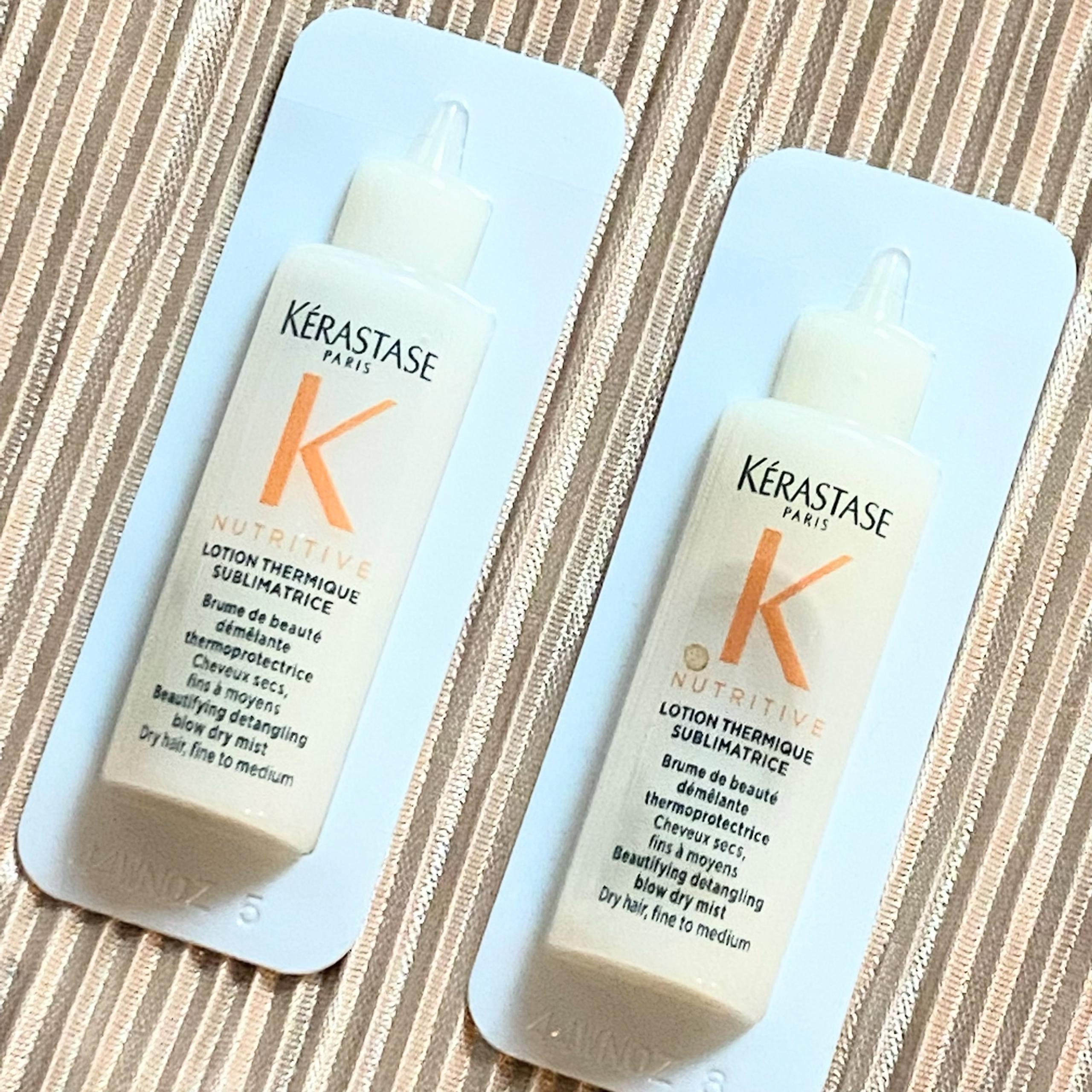 2 KERASTASE NUTRITIVE LEAVE IN SPRAY BLOW DRY MIST PODS