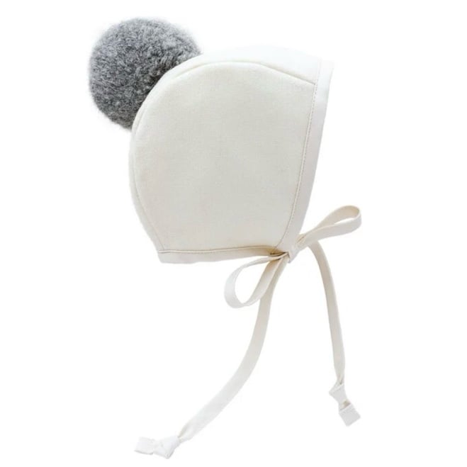 Briar baby Piper Pom bonnet 2-4 yrs