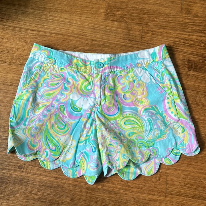 Lilly Pulitzer Buttercup Shorts size 0