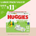 Huggies Natural Baby Wipes 12 Flip-Top Packs (768 Wipes Total)
