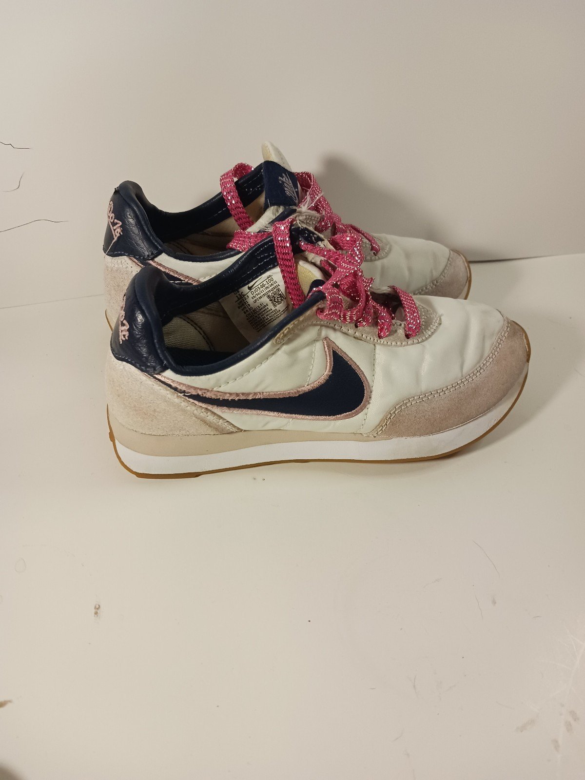 Nike waffle trainer 2 SE TD Letterman jacket DJ047-100 toddler size 13C