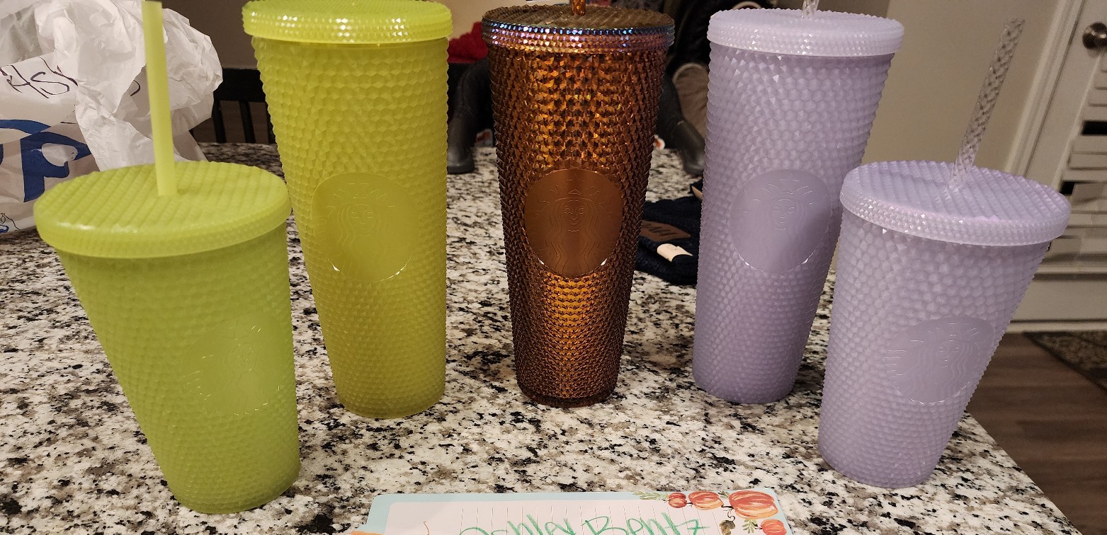 Starbucks cups