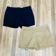 J. Crew woman’s Chico navy blue khaki shorts size 8 bundle.