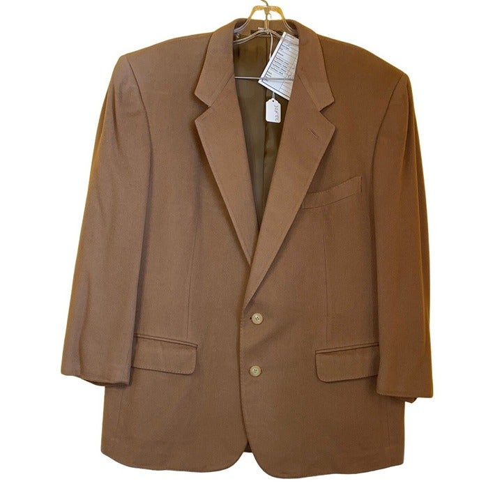 Ermenegildo Zigna Blazer Men 34 x 22 Brown Wilkes Bashford San Francisco